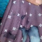 Masturbating on my freind clothes