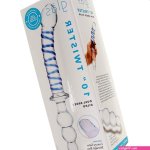 gls Twister 10 Inch Dual Ended Glass Dildo