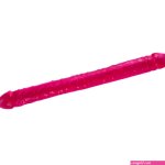 Double Ended Dildo Sex Toy. Realistic veined huge 17 inch Duo.
