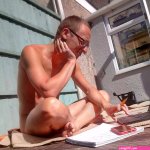Naked when working from home?
