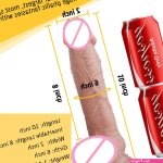 10 Inch big Waterproof Dual-Density Textured Realistic Silicone Dildo