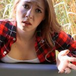 Innocent teen fuck for a ride home