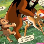 Post 112880: Bambi Bambicharacter comic crossover cryangelshinaboo Scar Simba TheLionKing