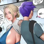 Comic porno LUCY GYM Encounter. Scarlett Ann. cmico de sexo joven vino al