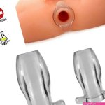 Butt Plug Flared Dildo Hollow Anal Sex Spreader Deep Access Tunnel Probe US