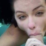 Adriana Chechik Water Park Anal Threesome Leaked Video