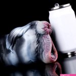 Zebra Animal Vagina Pussy Male Masturbation Cup