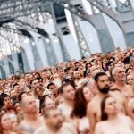 Brisbanes Story Bridge Swapped Traffic for Naked Bodies for Spencer Tunicks Latest Nude Photography Installation