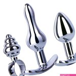 Excellent Power Hardware Gear Metal Butt Plug Kit