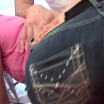 Traveling Slut in Jeans Fucked hard in the Ass