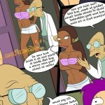 Porn comic Christmas Delivery. Futurama. Erotic comic of the famous