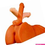 PDX Plus Perfect Ride Anal Masturbator With 6 in. Posable Dildo