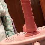 bouncing ass on dildo anal