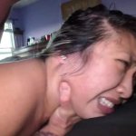 Rough FACEFUCKING passionate Domination for Asian girlfriend