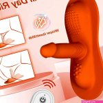 Best Vibrating Dildo with Humpable Clitoral Grinder