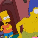 Marge Simpson and Bart Simpson The Simpsons by kurtlenman on DeviantArt