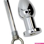 Metal Tunnel Butt Plug With Removable Core