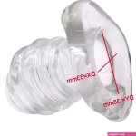Ribbed Silicone Tunnel Plug