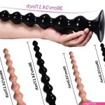 Anal Toys Long Anal Beads Large Silicone Butt Plug For Prostate Massage And Dilator Use Adults Unisex Erotic Sex Toys From Heijue03 6.52