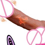 Wholesale Extra Long Vibrator LCD Display USB Rechargeable
