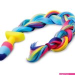 Rainbow Unicorn Tail Anal Plug