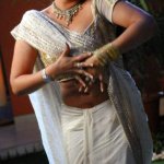 hot spicy sizzlers: aarti agarwal acting as unsatisfied aunty white saree blouse removing showing big boobs deep navel masala seducing stills