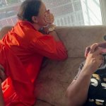 I FUCK THE DAUGHTER OF A BLIND MAN NEXT TO HIM SEMEN FALLS ON HIM AND HE THOUGHT IT WAS CREAM