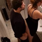 Stepsister Fucked in the Bathroom and Almost got Caught by Stepmother