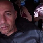 Horny couple is fucking on the backseat in taxi cab