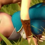 Link fucks Zelda in the forest