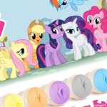 Post 760674: Applejack fleshlight Fluttershy FriendshipisMagic MyLittlePony PinkiePie RainbowDash Rarity TwilightSparkle