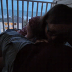 Dusk Delight: Balcony Beachside Blowjob NO SOUND