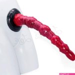 Aula Extra Long Fantasy Silicone Anal Dildo with Suction Cup 13.5 Inch
