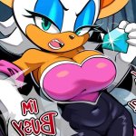 Accel Art Rouge The Bat english comic porn