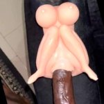 Big Black Dick for Small Pussy Toy