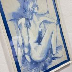 F. Spina Nude of a seated woman 1978