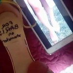 Daugh Elle Silver Sandals Cummed on Request from Baris: Gay Amateur Amateur Porn