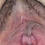 Tight pussy close up
