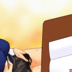 blush futanari handjob masturbation orange hair panties school uniform skirt tie twintails underwear