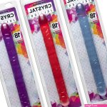 18 Inch Crystal Jellies Double Ended Dildo