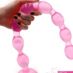 19 Inch Giant Anal Beads Pink