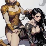 Princess Zelda and a cable girl lesbian domination by CathryneDelamort on DeviantArt