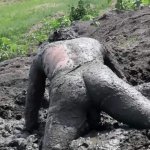 Man fuck the mud