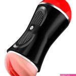 Double Sided Pocket Pussy Vagina And Mouth Glans Trainer
