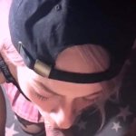 POV Worship Bunny Kawaii Tattoo Girl gives tender blowjob!