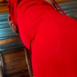 Big ASS Twerking on Sexy red dress bought by big fan...