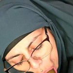 03. POV Sucking BBC Dildo Mia Niqab ft. MiaNIqab: Arab Glasses Solo Amateur Porn