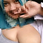Malay jilbab bugil