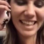 Girlfriend fucked while talking on phone