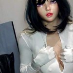Rubber Doll Jill P2! Female mask doll Nancy Rona masks in female doll mask Jill!